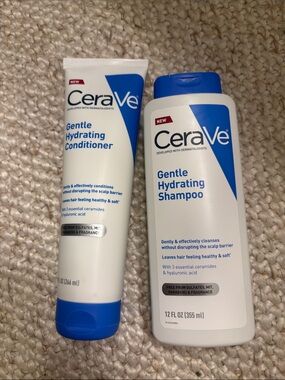CeraVe Gentle Hydrating Shampoo - White & Blue